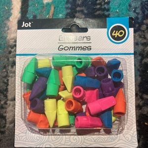 Pencil erasers